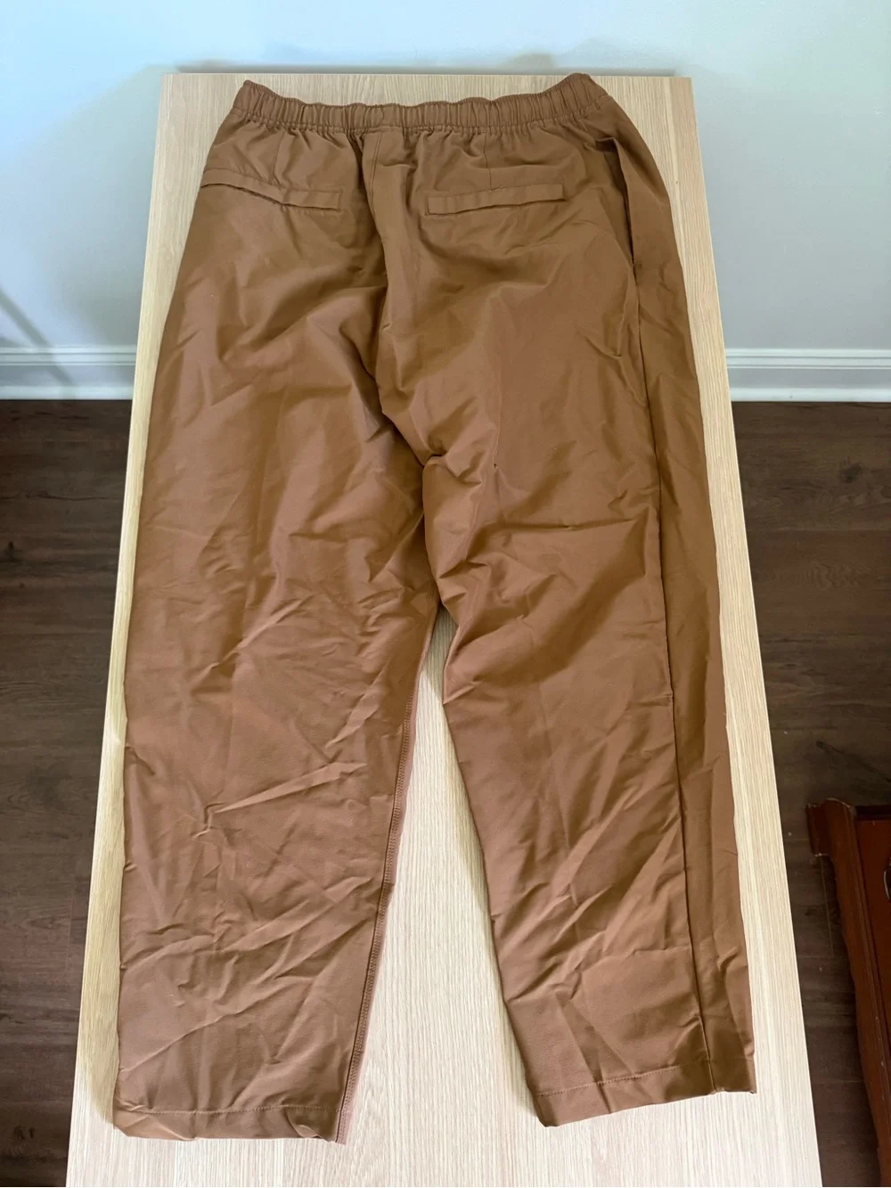 Jordan Brown Men's Jogger Pants with White Jumpman